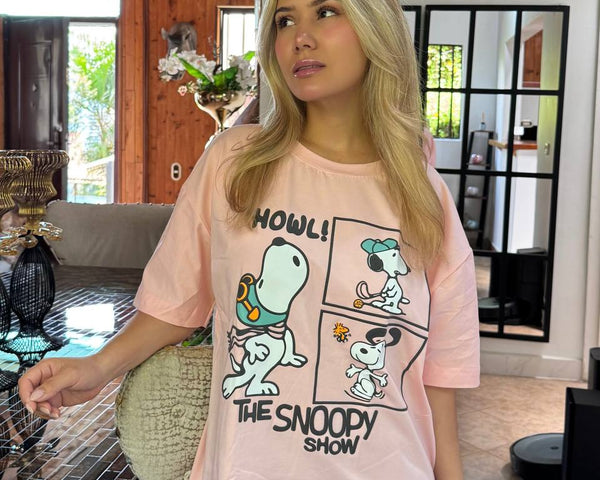 30985 CAMISETA OVERSIZE SNOPPY