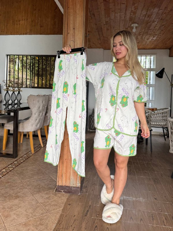 31012 PIJAMA TRIO BOTONES