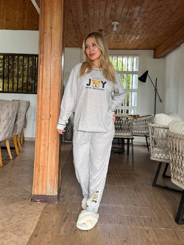 31010 PIJAMA PANT MANGA LARGA MARTINA