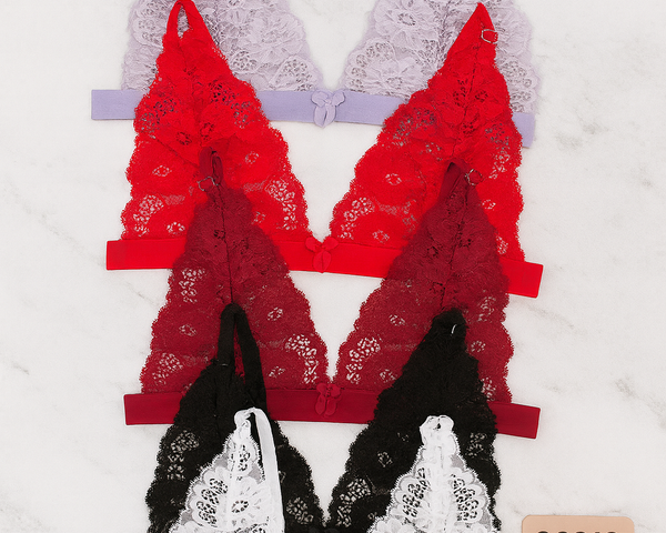 30919 BRALLETE DAMA ENCAJE X 12