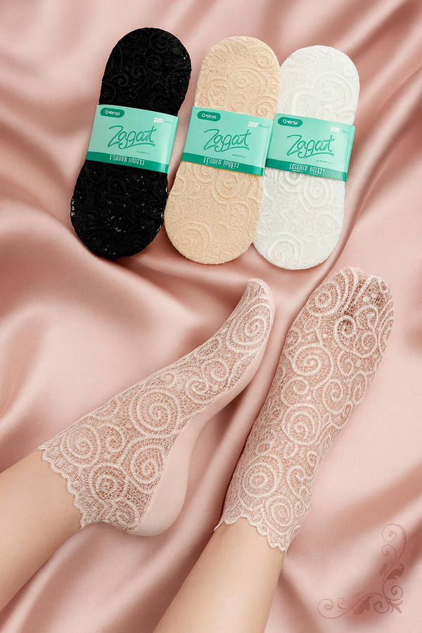 30927 MEDIA TOBILLERA DAMA ZGOOD X 3