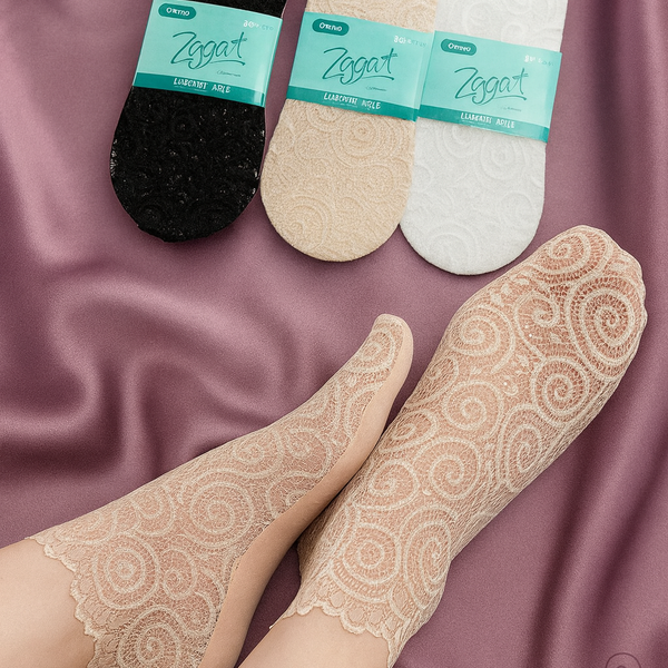 30927 MEDIA TOBILLERA DAMA ZGOOD X 3