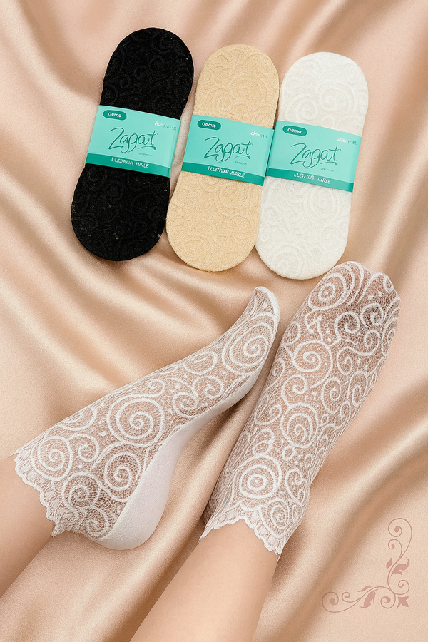 30927 MEDIA TOBILLERA DAMA ZGOOD X 3