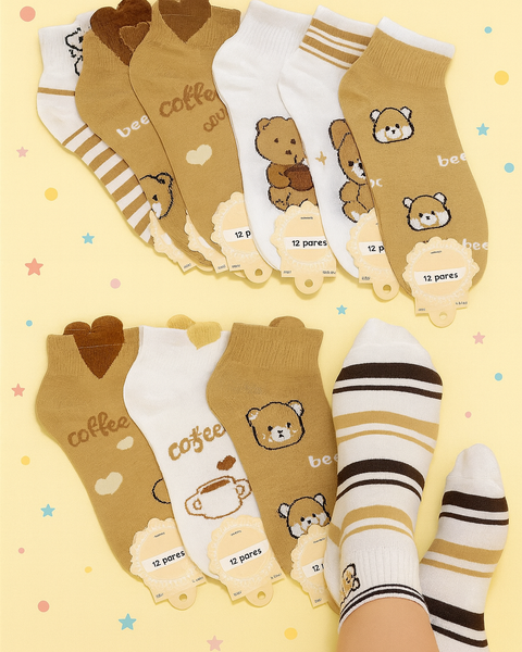 30941 MEDIA TOBILLERA DAMA CIELO X 12