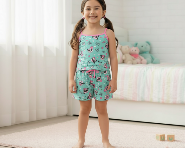 31113 PIJAMA SHORT NIÑA ANTONIA