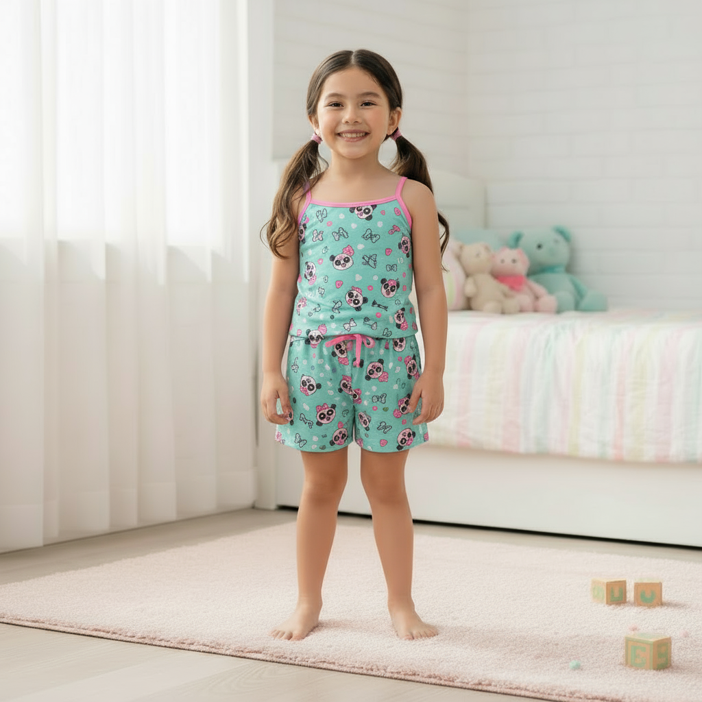 31113 PIJAMA SHORT NIÑA ANTONIA