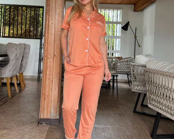 31011 PIJAMA PANT BOTONES VICTORIA