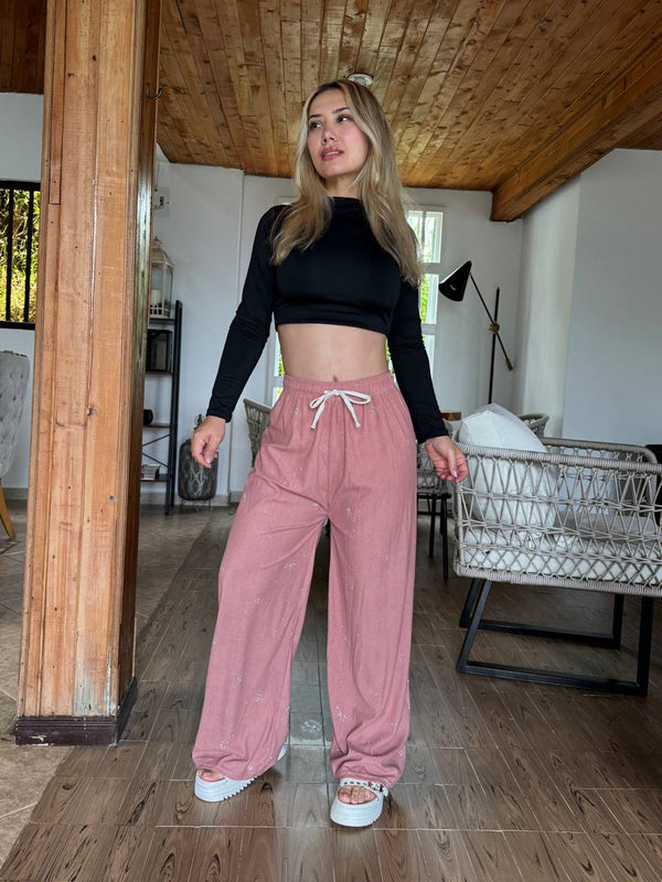 30998 PANTALON CORDOROY BRILLO