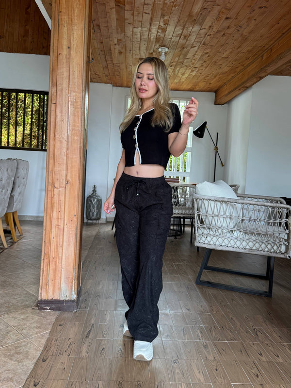 31001 PANTALON CORDOROY GRABADO