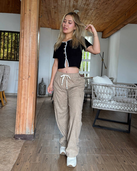 31001 PANTALON CORDOROY GRABADO
