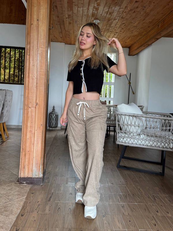 31001 PANTALON CORDOROY GRABADO