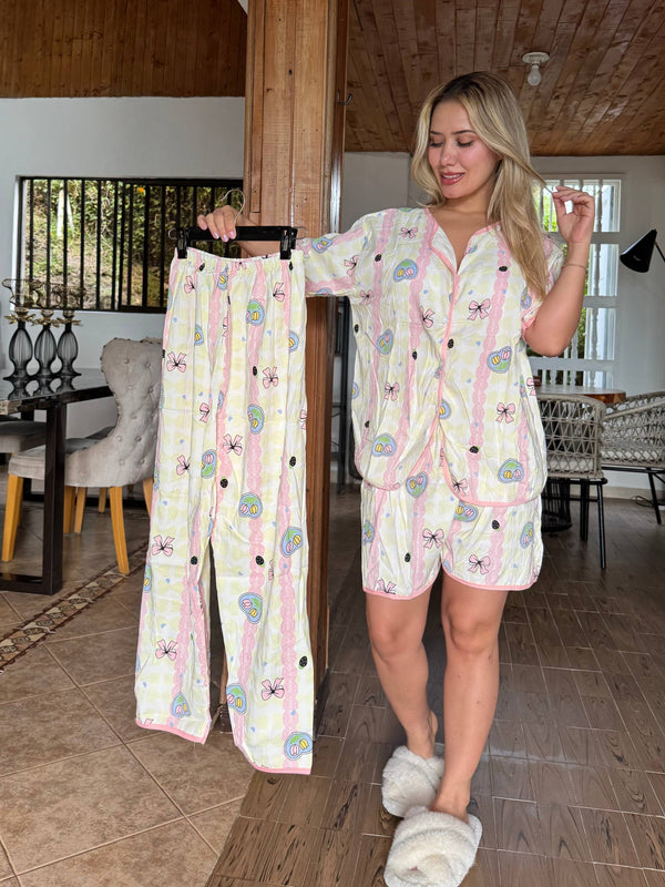 31012 PIJAMA TRIO BOTONES