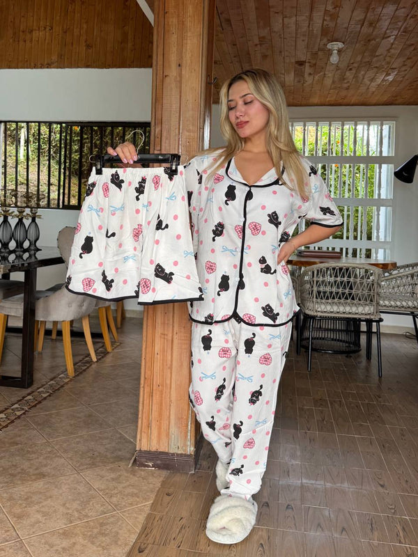 31012 PIJAMA TRIO BOTONES