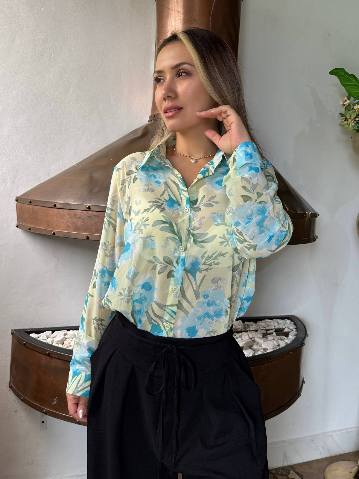 31121 CAMISA MANGA LARGA JAZMIN