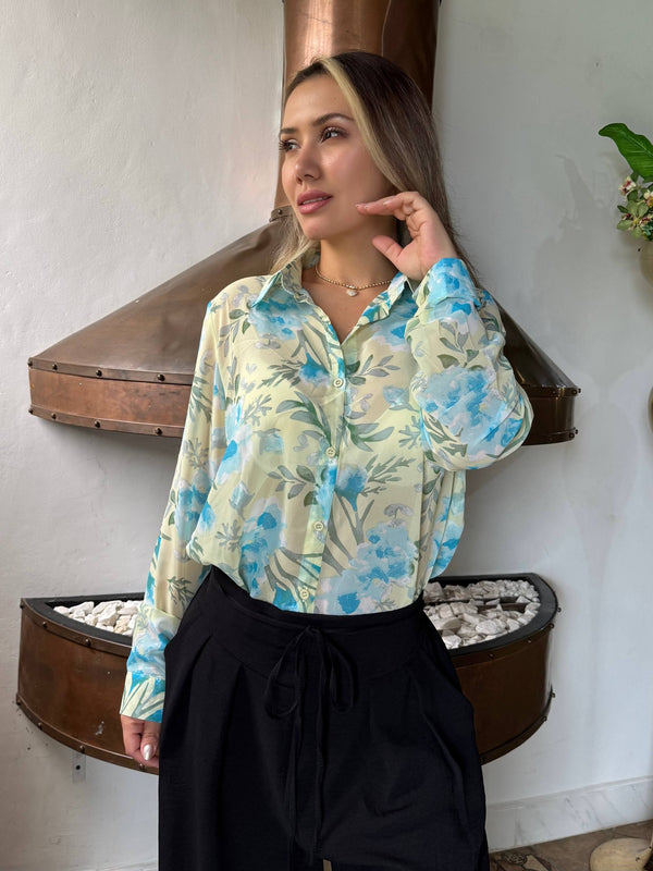 31121 CAMISA MANGA LARGA JAZMIN