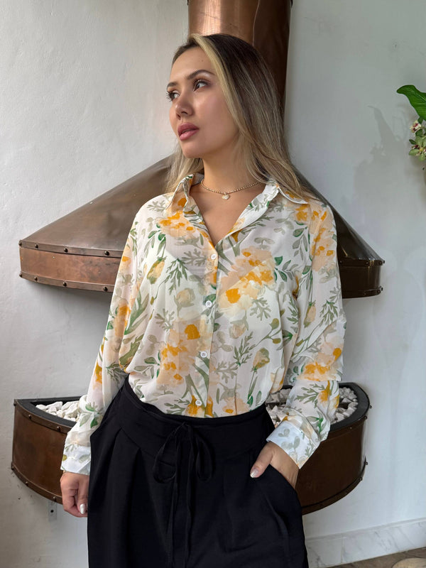 31121 CAMISA MANGA LARGA JAZMIN