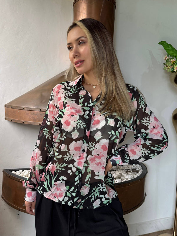 31121 CAMISA MANGA LARGA JAZMIN