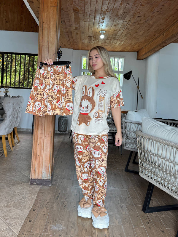 30066 PIJAMA TRIO