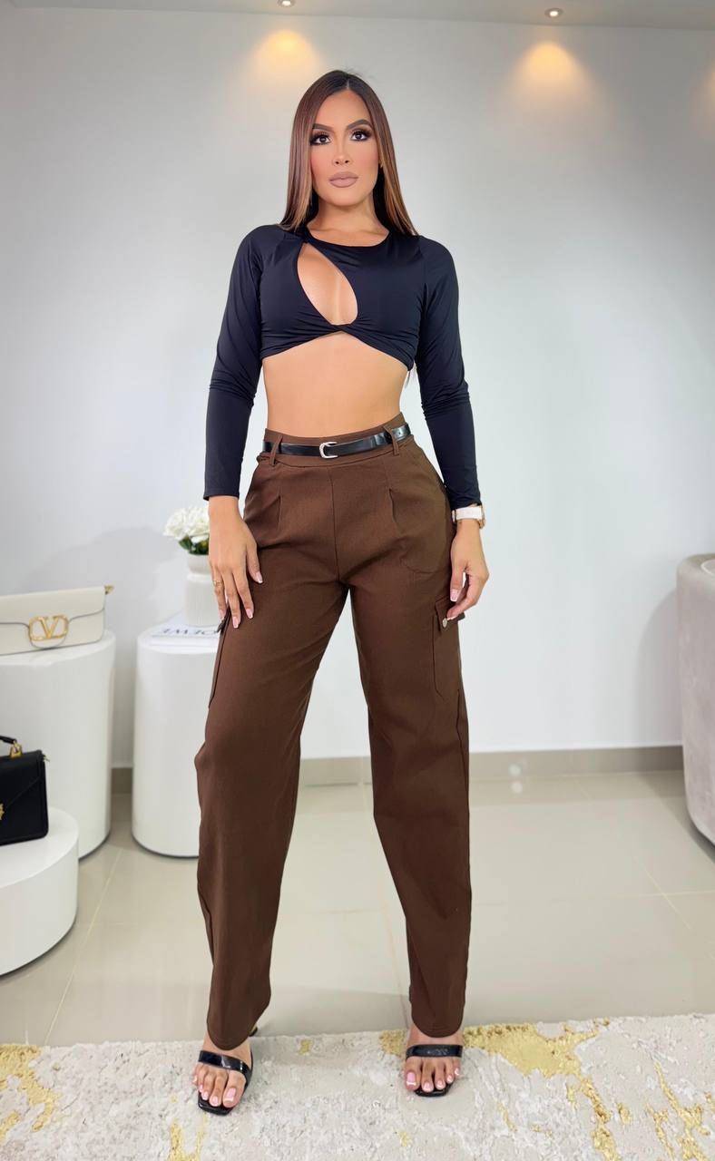 31035 PANTALON DRIL BOLSILLOS