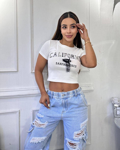 31030 BLUSA CALIFORNIA BRILLO