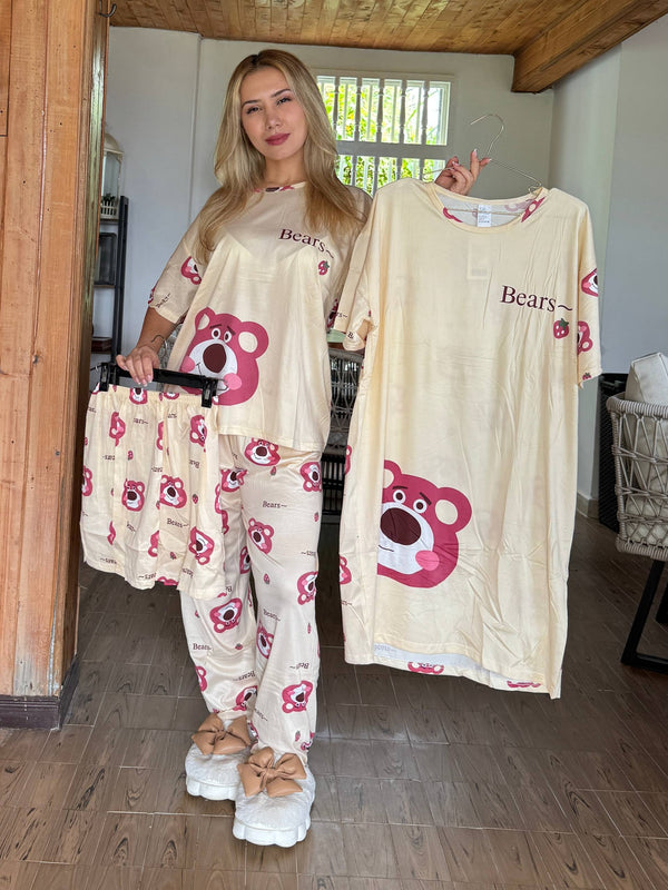 31038 PIJAMA 4 PIEZAS