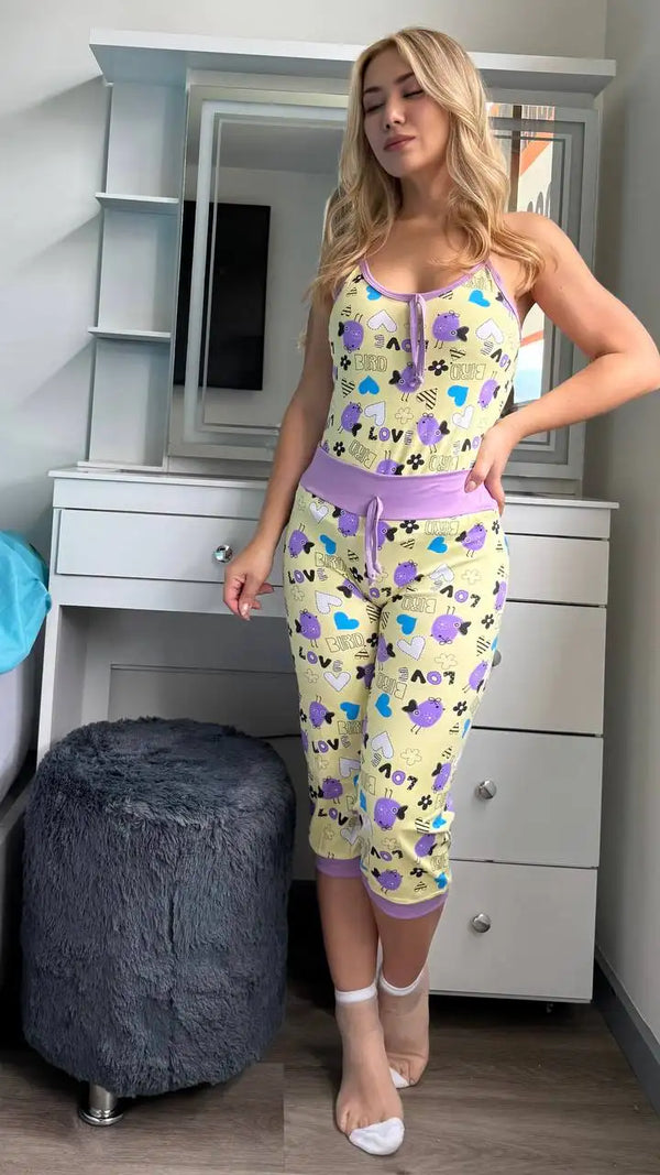 30393 PIJAMA CAPRI ELEGANZZA