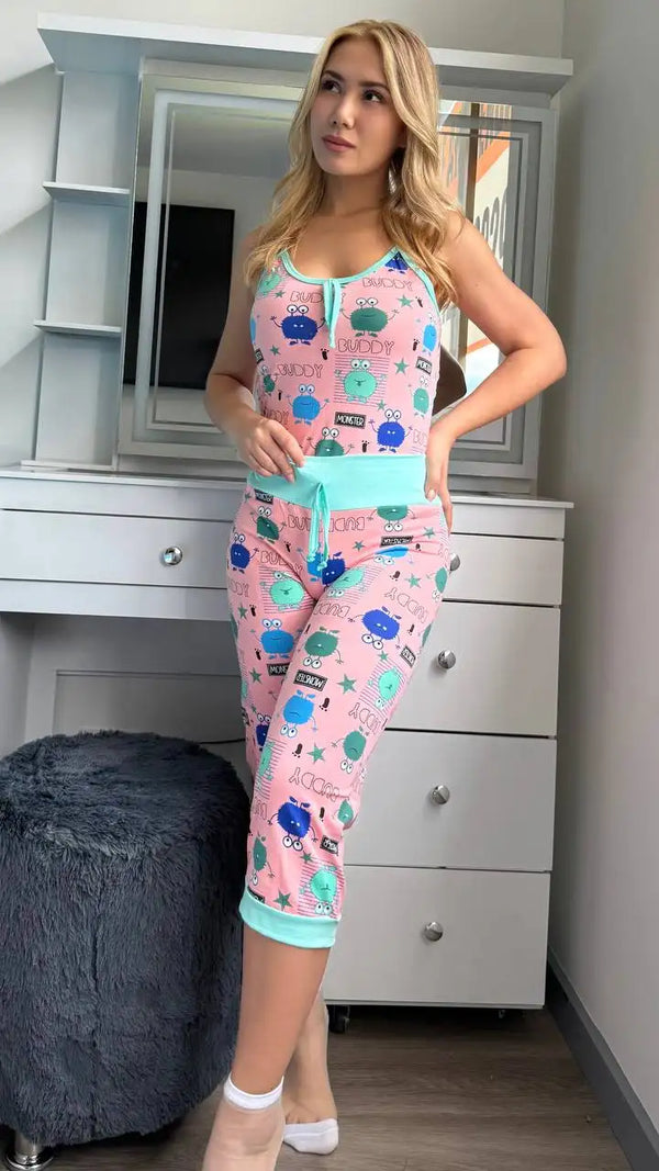 30393 PIJAMA CAPRI ELEGANZZA