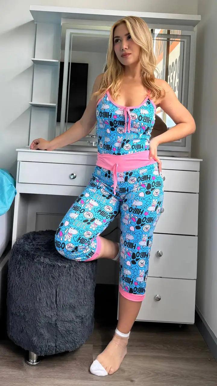 30393 PIJAMA CAPRI ELEGANZZA