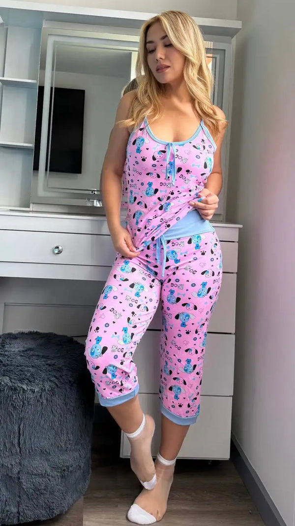 30393 PIJAMA CAPRI ELEGANZZA