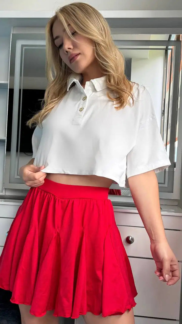 30852 FALDA SHORT LIA