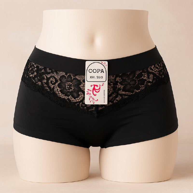 31082-CACHETERO BOXER DAMA RITUAL ENCAJE X12