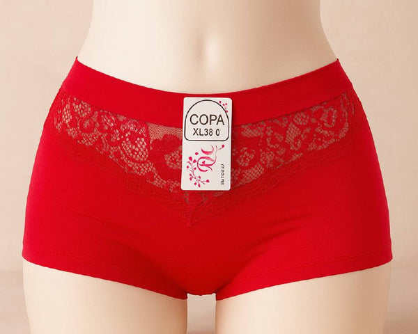 31082-CACHETERO BOXER DAMA RITUAL ENCAJE X12