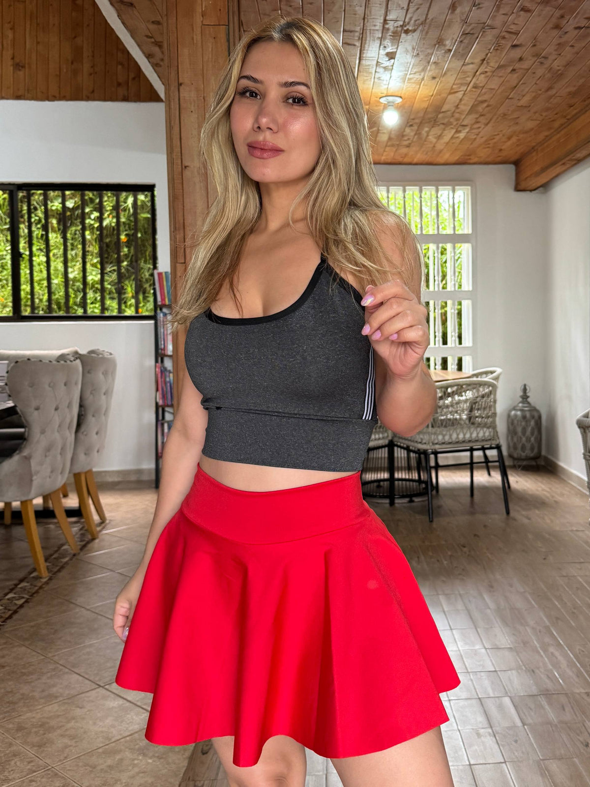 31101 FALDA SHORT FIORE