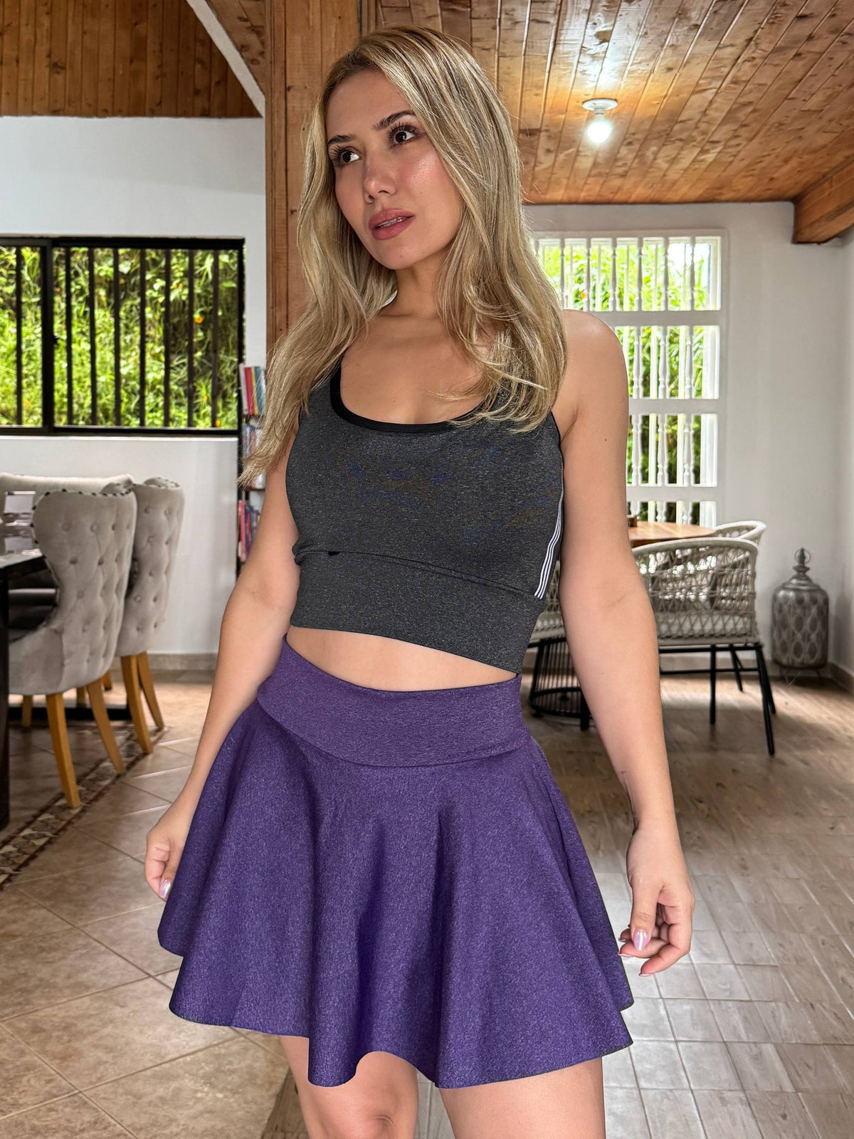 31101 FALDA SHORT FIORE